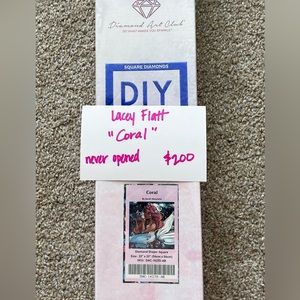 DAC coral diamond painting